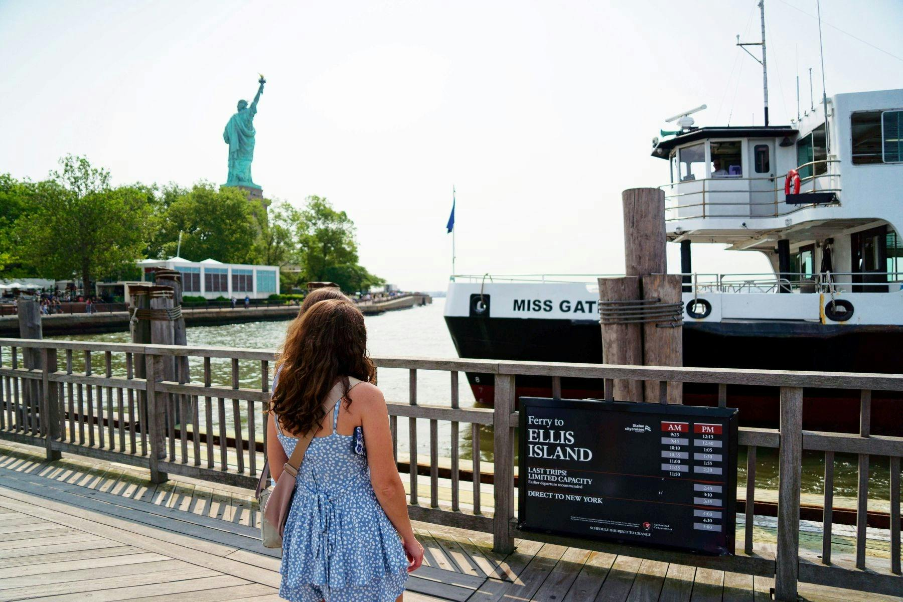 Statue of Liberty & Ellis Island: Entry Ticket + Roundtrip Ferry from Manhattan - Photo 1 of 6